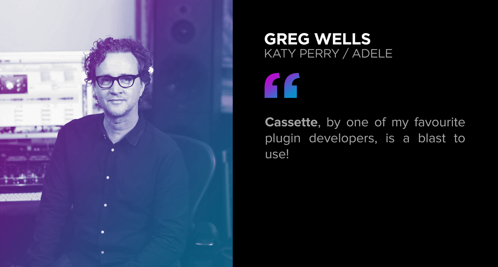Greg Wells - Cassette
